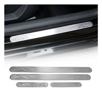 Einstiegsleisten TüRschweller FüR VW Polo Vento Jetta Edelstahl Chrom 4Tlg