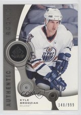 2005-06 SP Game Used Edition Authentic Rookies 148/999 Kyle Brodziak #168 0i6