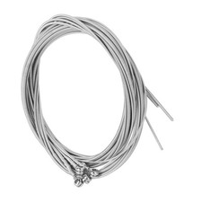 5pcs Steel Strings for 5 String Bass Guitar Silver Bass guitar strings