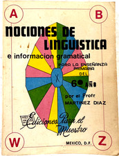 Nociones de Ling��stica para La Ense�anza Primaria 6to Grado - Spanish C141