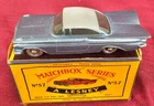 Lesney Matchbox No 57 Chevrolet Impala W/ Original Box