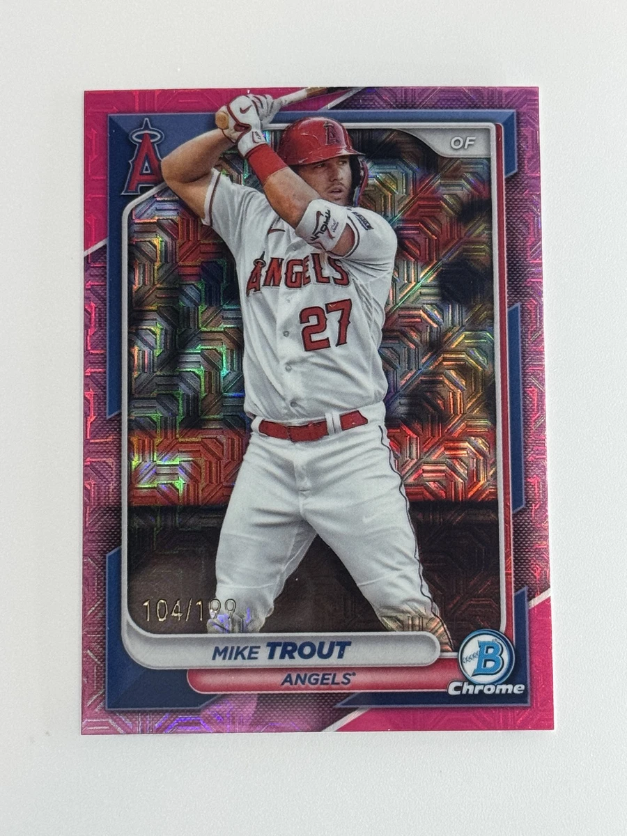 Topps Mike Trout Serial Numbered Baseball Sports Trading Card