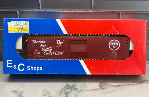 E&C Shops HO Bausatz Kit #1602-4 50’ PS-1 Einfach Drehfalztür Boxcar #37667 | Zustand: Neu