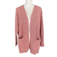 Universal Thread Women s Cardigan Sweater Size XL Chunky Cable Knit Preppy Fall