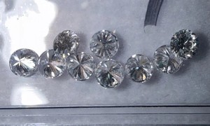 Loose Lab Grown Diamonds 9 PCS 2.75mm