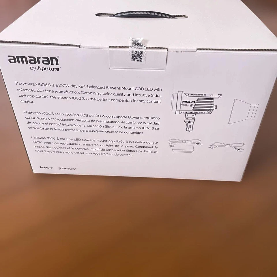 [Aputure] Amaran 100d-S model with conversion adapter - Image 3 of 3