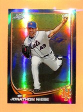 2013 Topps Chrome Refractors #60 Jonathon Niese New York Mets