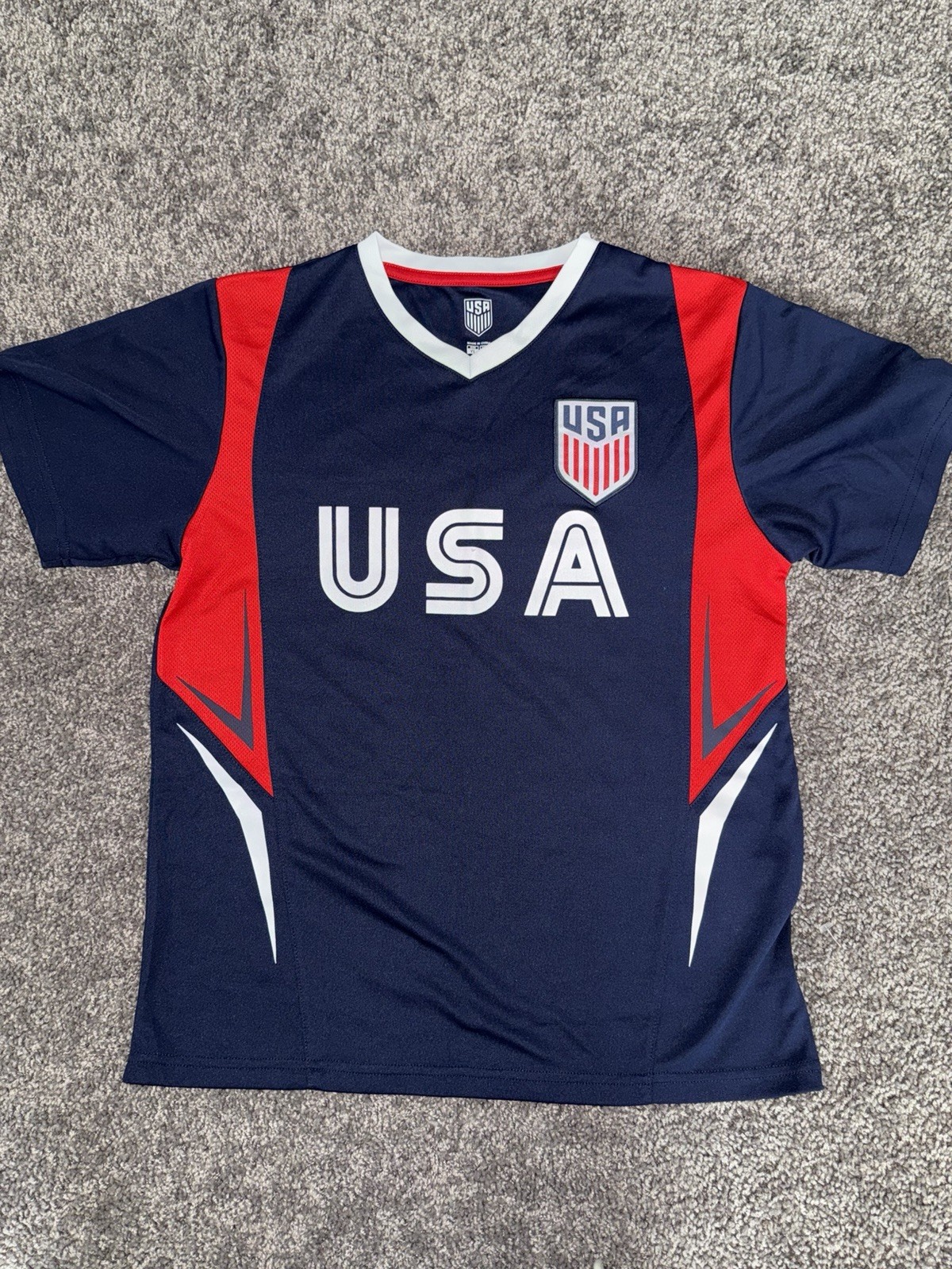 USMNT Jersey - Official Icon Sports Merchandise - USA Soccer Top Youth Sz XL