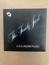 Vintage 1978 "The Family Jewel" 3D Jigsaw Puzzle Brain Teaser Diamond in Box