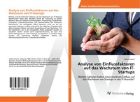 Stefan Pravits | Analyse Von Einflussfaktoren Auf Das Wachstum Von It-Startups