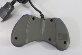 Official Sega Saturn Gray Controller Pad HSS-0101 OEM SS Japan Import Cord Rip