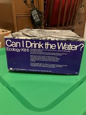 Vintage Can I Drink The Water Ecology Kit 6 New Sealed W Guide
