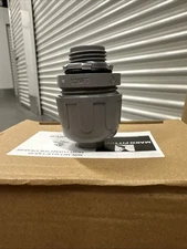 1/2” Non Metallic Liquid Tight Connector Straight. 25 Pack.