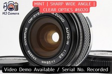  MINT Olympus OM-System G.Zuiko Auto-W 28mm f/3.5 MF Wide Angle Lens Japan