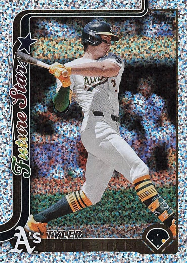 2025 Topps Tyler Soderstrom FUTURE STARS SANDGLITTER OAKLAND ATHLETICS