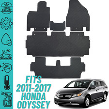 Floor Mats For 2011-2017 Honda Odyssey Heavy Duty All Weather Custom Fit Liner