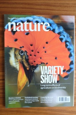 # Nature Magazin 19 March 2020 Variety Show Biodiversity Cover