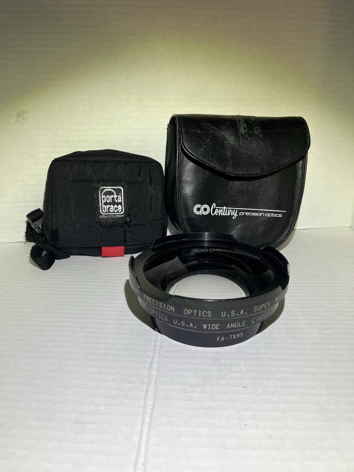 CENTURY PRECISION OPTICS SUPERWIDE ANGLE, WIDE ANGLE FA - 7X85