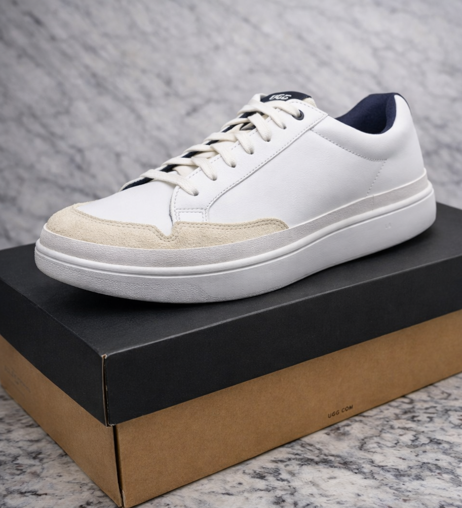UGG South Bay Sneaker Low White Leather Men's NEW 1108955 | eBay