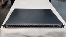 FS s1600-48t4s 48 Port Gigabit PoE Network Switch with Rackmount Ears ONLY