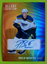 PHILIP BROBERG FULL RAINBOW AUTO 2025-26 ALLURE COLOR FLOW AUTOGRAPH #PB BLUES