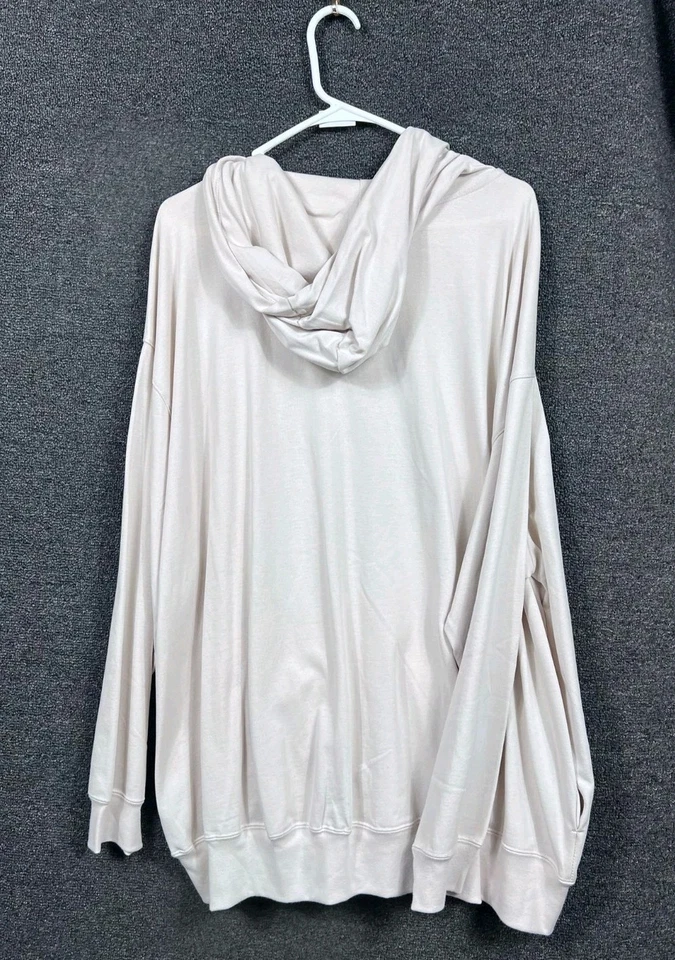 Nike Sportswear Jersey de gran tamaño cremallera completa sudadera con capucha para mujer talla XL DM6415-104 NUEVO Foto 2 de 4