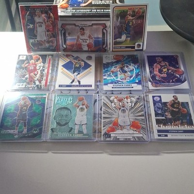 Panini NBA Card Lot 11 Stephen Curry Warriors/Wildcats Chronicles 2024-25