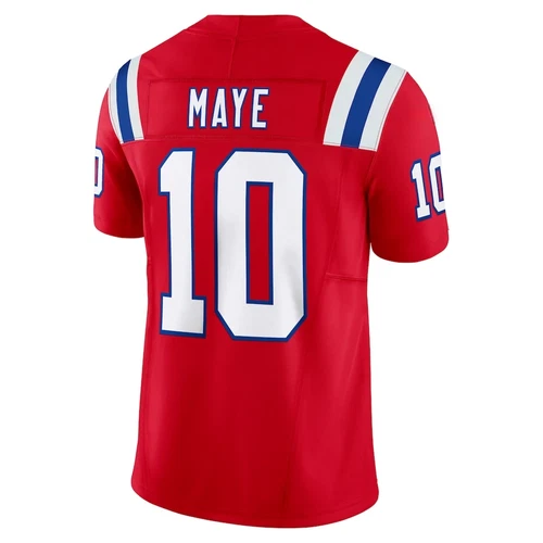 Men's/Youth Patriots #10 Drake Maye Limited Player All Printed Jersey