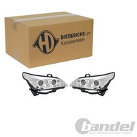 Diederichs Tuning D1S/H7 Scheinwerfer Satz Chrom Passend FüR Bmw 5 | 1224581