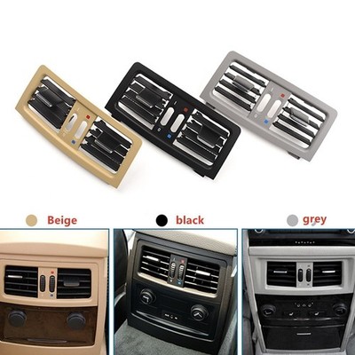 For BMW 5 Series E60 E61 2003-2009 Car Rear A/C Air Vent Panel Trim Cover Beige