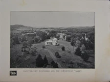 Antique Hanover New Hampshire Art Print 1902 Boston & Maine Rail Road