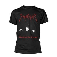 Emperor - Wrath Of The Tyrant Black T-Shirt, Front & Back Print Small