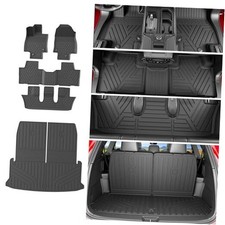 Floor Mat Cargo Mat Compatible with 2024 Cargo Mat with Backrest Mat Floor Mat