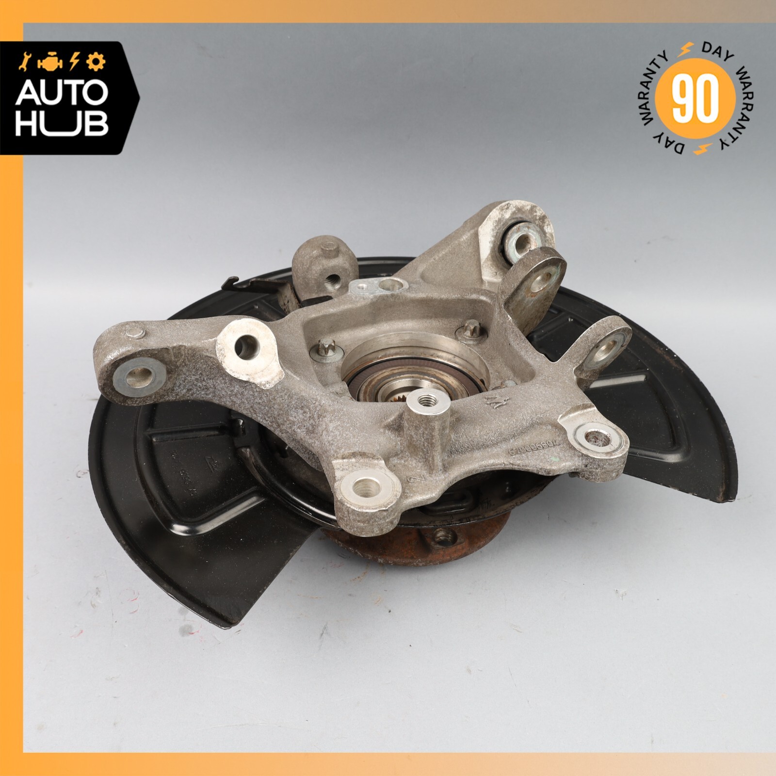 14-17 Maserati Quattroporte SQ4 M156 Rear Left Side Spindle Knuckle Hub OEM 69k