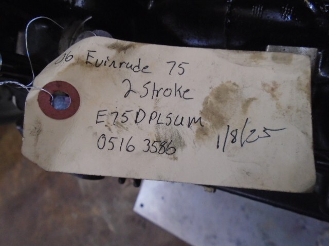 2006-2007 Evinrude E-Tec 75hp-90hp Outboard Motor Etec Powerhead 75 90 hp Engine