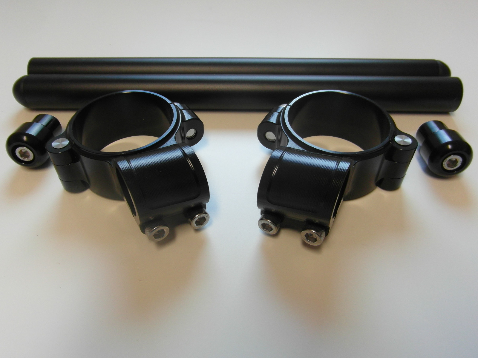 Handlebar Clip Ons Handlebars Set Yamaha R6 2006 2023 Black 1 31/32in