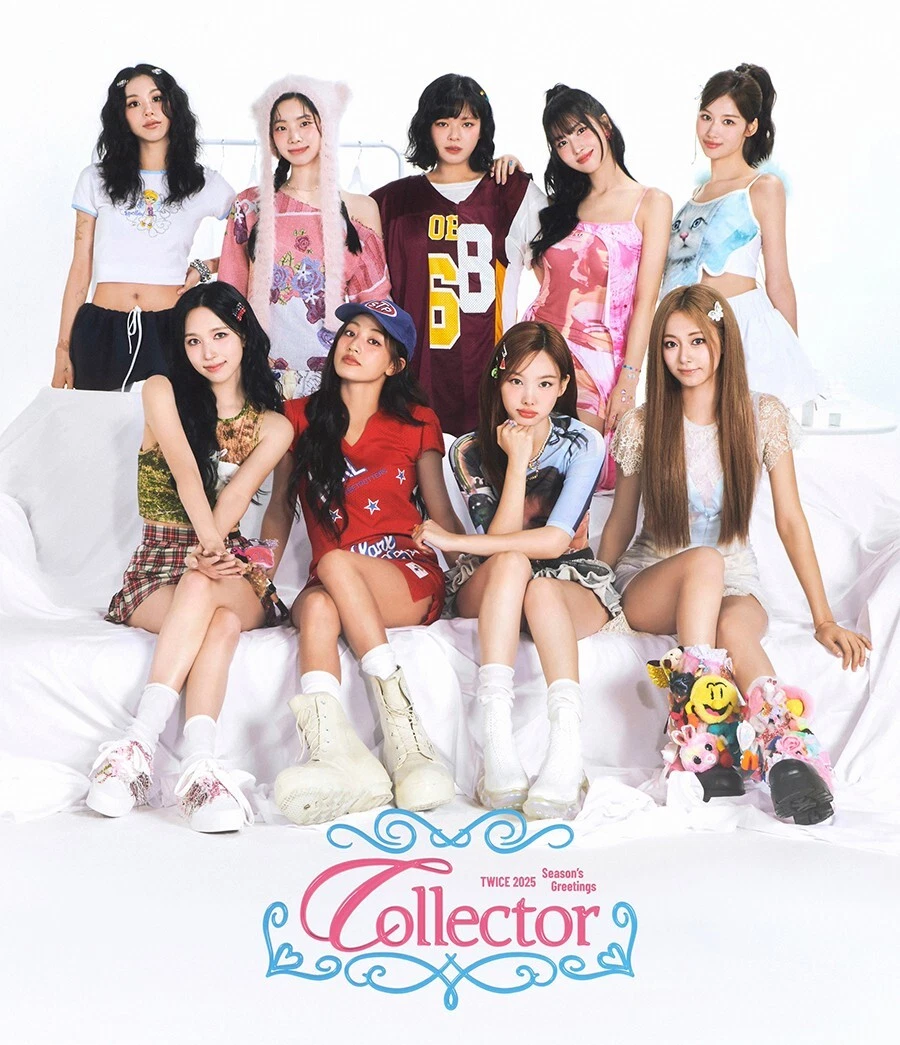 TWICE [COLLECTOR] 2025 SEASON'S GREETINGS/Calendar+Diary+18 Card+