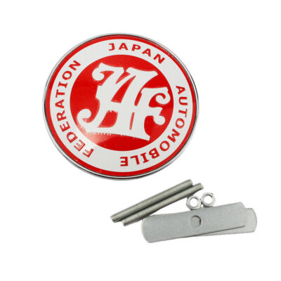 JAF Emblem – Japan Automobile Federation Grille Badge 20/40/50 Year Logo