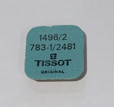 New Genuine Tissot 783-1/2481 Oscillating Weight Axle Complete Part 1496/2  | eBay