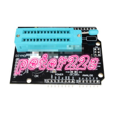 1PCS AVR ISP Shield burns the Bootloader programmer UNO R3 expansion board #YT
