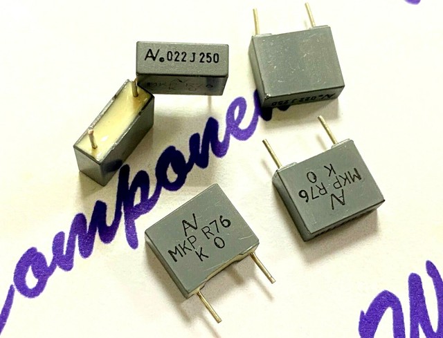 50pcs - ARCOTRONICS 0.022uF (22nF) 250V 5% MKP R76 pitch:7.5mm ...