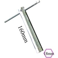ZüNdkerzenschlüSsel JMP 160Mm SW18 Mit Abgewinkeltem Knebel
