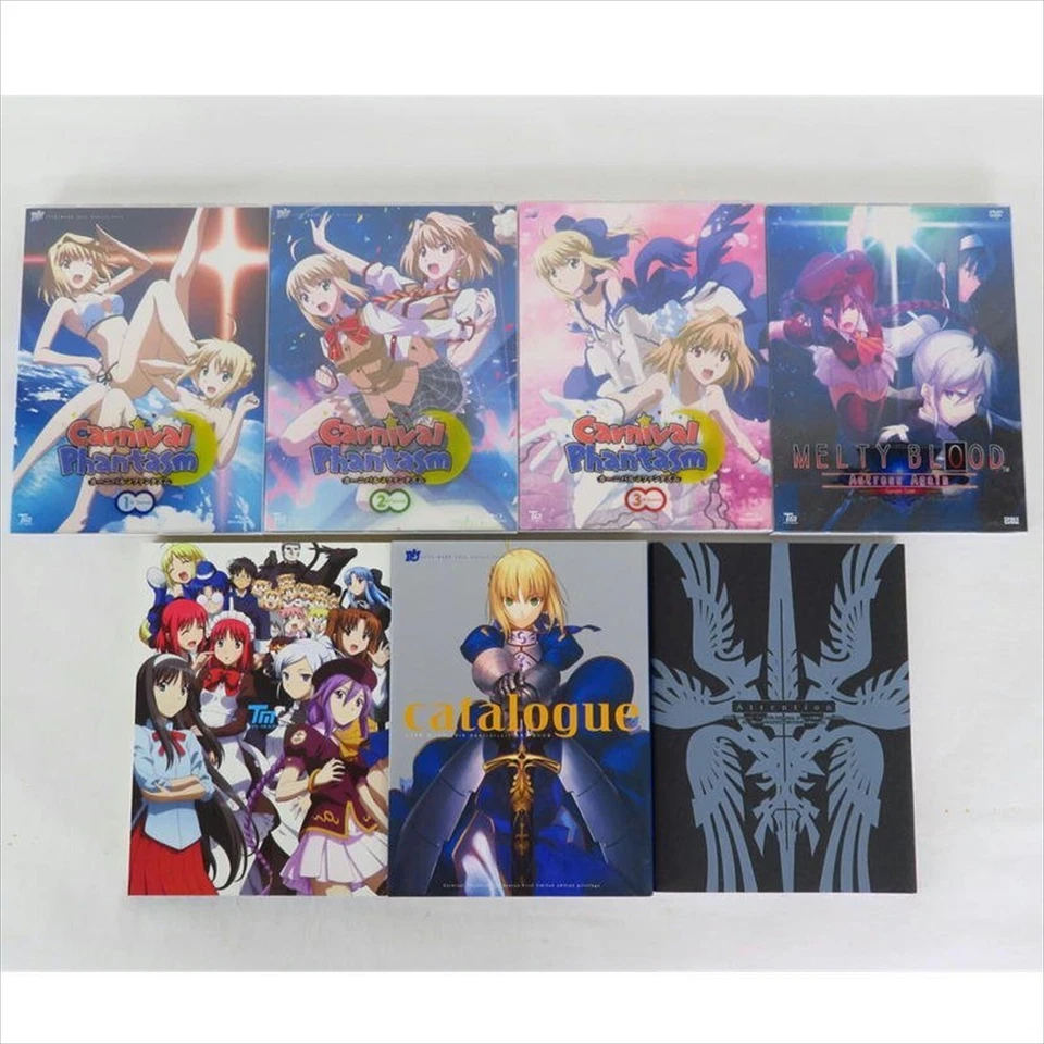 Carnival Phantasm Blu-Ray All 3 Vol Set w/ Box First Edition Limited Japan Used - Image 4 of 4