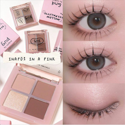 NEW &nd by Rom&nd Lawson Japan Korea Romand Mellow Eye Palette INAP 01 In A Pink