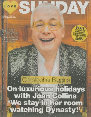 Love Sunday Magazine: Christopher Biggins, Denise Fergus, Halloween, 22.10.23