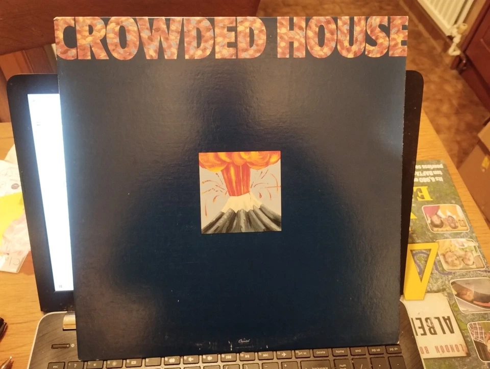 CROWDED HOUSE 2 x US 12" SINGLES NM WORLD WHERE YOU LIVE (PROMO) & SOMETHING SO - Image 4 of 4