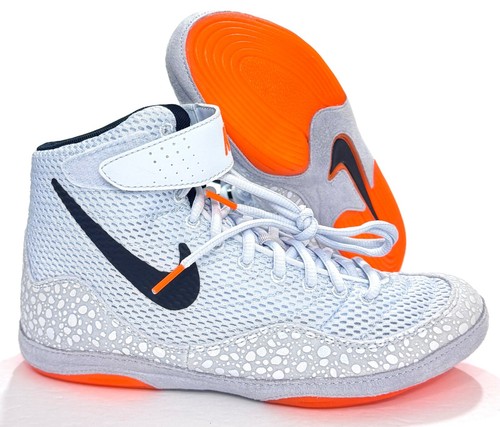 Nike Inflict SE Wrestling Boxing Shoes Orange Grey Black DJ4471-900 Mens 7 - 10