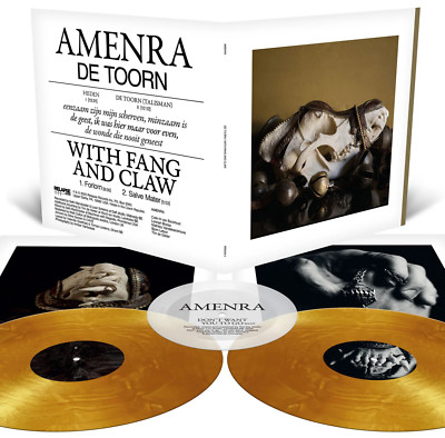 AMENRA - DE TOORN & WITH FANG AND CLAW + FLEXI 7'' Gold DELUXE EDITION Post-Metal