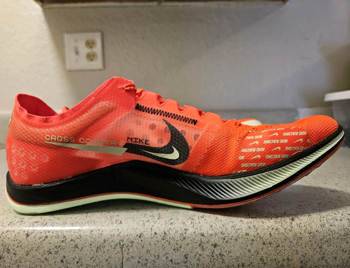 Nike Dragonfly XC Cross Country Track Spikes Crimson Green  display picture 2