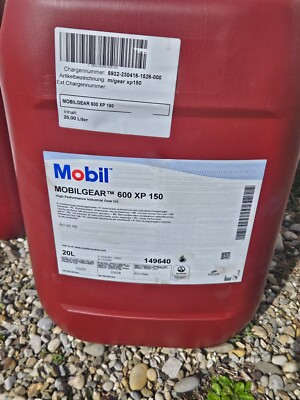Mobil GEAR 600 XP 150 - 20 Liter NEU & OVP Getriebeöl - Öl - Schmierstoffe